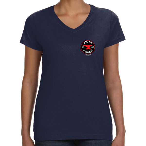 Iron Bangers Ladies V-Neck T-Shirt Thumbnail